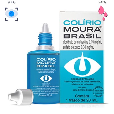 Colirio Moura Brasil com 20 ml